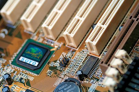 电子产品工程设备金绿色的硬件形象产业孤立的行宏记忆现代的